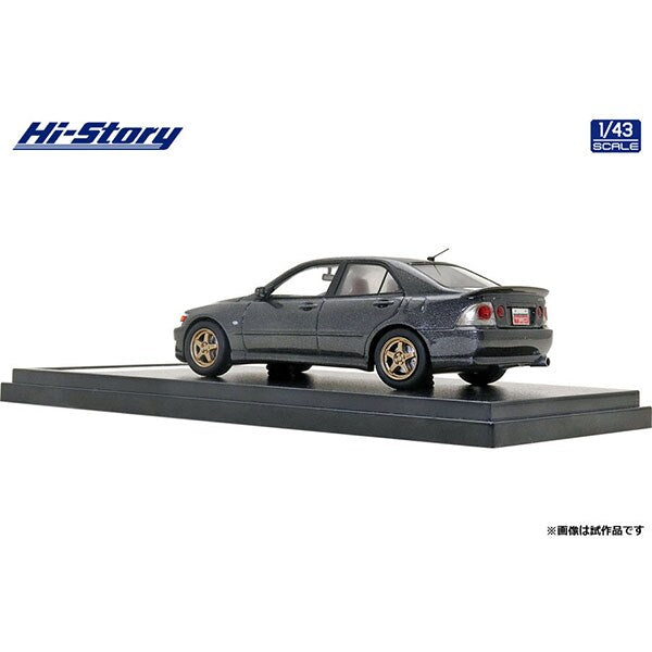 [Back-order] Hi-Story HS337GY 1:43 Toyota ALTEZZA RS200 TRD 1998 Dark Gray Mica Metallic Resin