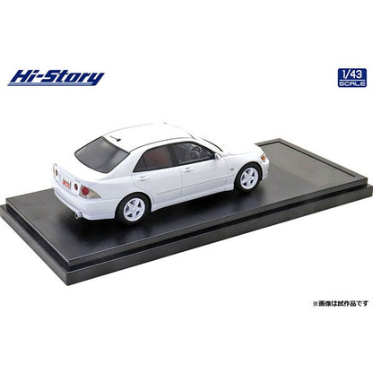 [Back-order] Hi-Story HS337WH 1:43 Toyota ALTEZZA RS200 TRD 1998 Super White II Resin