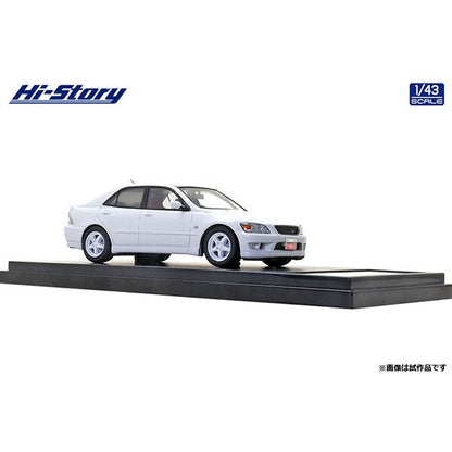 [Back-order] Hi-Story HS337WH 1:43 Toyota ALTEZZA RS200 TRD 1998 Super White II Resin