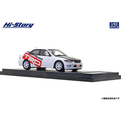 [Back-order] Hi-Story HS337SP 1:43 Toyota ALTEZZA RS200 TRD 1998 Super White II Demo Car Resin