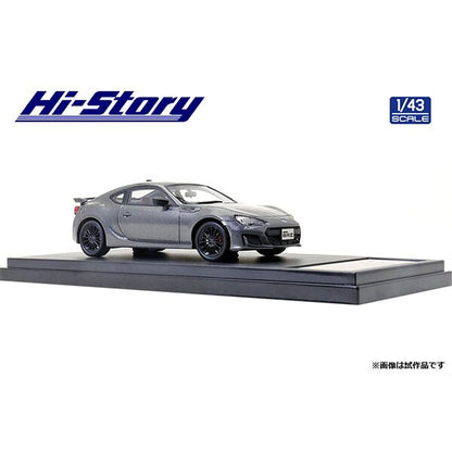 [Back-order] Hi-Story HS321GY 1:43 SUBARU BRZ STI Sport 2019 Magnetite Gray Metallic Resin