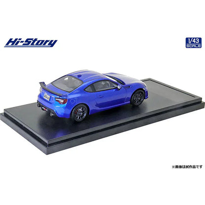 [Back-order] Hi-Story HS322BL 1:43 SUBARU BRZ 2.0 GT 2016 WR Blue Pearl Resin