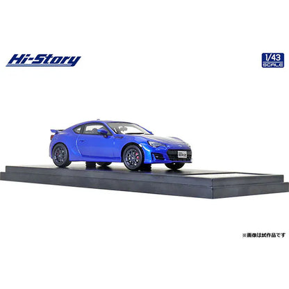 [Back-order] Hi-Story HS322BL 1:43 SUBARU BRZ 2.0 GT 2016 WR Blue Pearl Resin