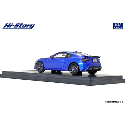 [Back-order] Hi-Story HS322BL 1:43 SUBARU BRZ 2.0 GT 2016 WR Blue Pearl Resin