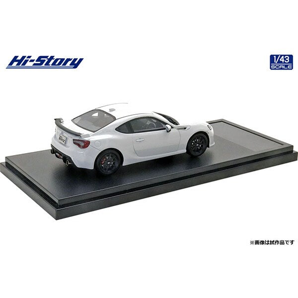 [Back-order] Hi-Story HS322WH 1:43 SUBARU BRZ 2.0 GT 2016 Crystal White Pearl Resin