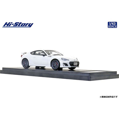 [Back-order] Hi-Story HS322WH 1:43 SUBARU BRZ 2.0 GT 2016 Crystal White Pearl Resin