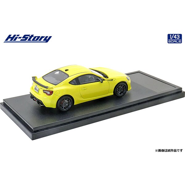 [Back-order] Hi-Story HS322YE 1:43 SUBARU BRZ 2.0 GT Yellow Edition 2016 Charlesite Yellow Resin