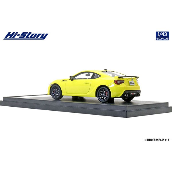 [Back-order] Hi-Story HS322YE 1:43 SUBARU BRZ 2.0 GT Yellow Edition 2016 Charlesite Yellow Resin