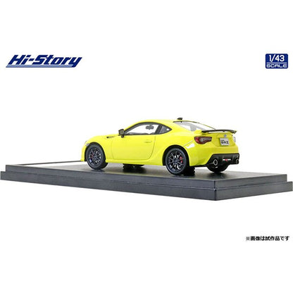 [Back-order] Hi-Story HS322YE 1:43 SUBARU BRZ 2.0 GT Yellow Edition 2016 Charlesite Yellow Resin