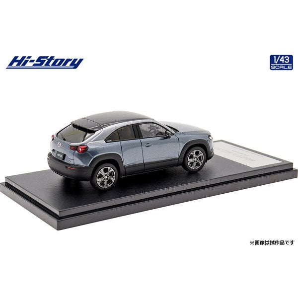 [ Back-order ] Hi-Story HS346GY 1:43 MAZDA MX-30 EV MODEL 2021 Polymetal Gray Metallic 3-tone Diecast model car