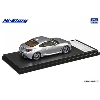 [ Back-order ] Hi-Story HS376SL 1:43 Subaru BRZ S 2021 Ice Silver Metallic Diecast model car