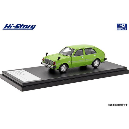 [Back-order] Hi-Story HS352GR 1:43 MAZDA FAMILIA Super Custom 1978 Muscat Green Resin