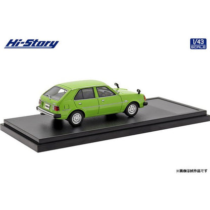 [Back-order] Hi-Story HS352GR 1:43 MAZDA FAMILIA Super Custom 1978 Muscat Green Resin