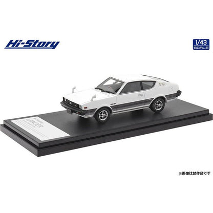 [Back-order] Hi-Story HS357WH 1:43 MITSUBISHI LANCER Celeste 2000GT 1979 White Resin