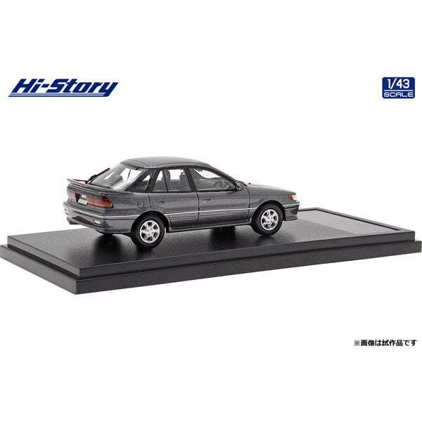 [Back-order] Hi-story HS372GY 1:43 MITSUBISHI LANCER GSR 4WD 1988 Chateau Silver Resin