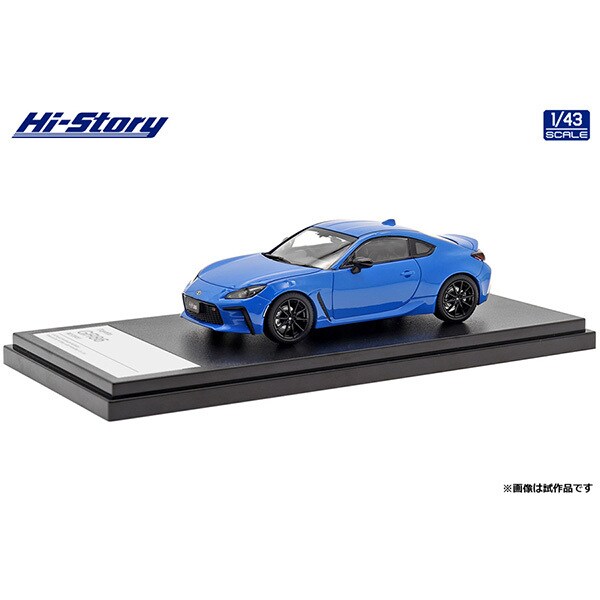 [ Back-order ] Hi-Story HS384BL 1:43 Toyota GR86 RZ 2021 Bright Blue Diecast model car