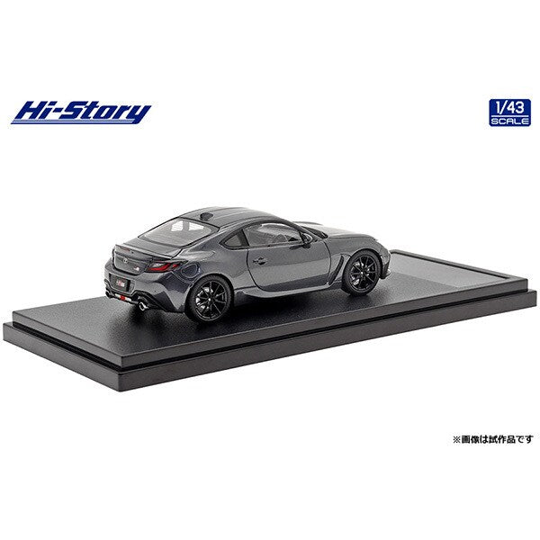 [ Back-order ] Hi-Story HS384GY 1:43 Toyota GR86 RZ 2021 Magnetite Gray Metallic Diecast model car