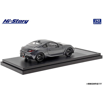 [ Back-order ] Hi-Story HS384GY 1:43 Toyota GR86 RZ 2021 Magnetite Gray Metallic Diecast model car