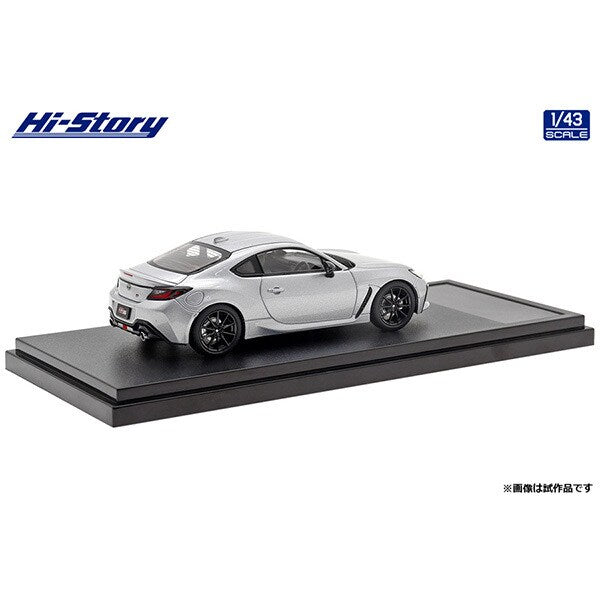 [ Back-order ] Hi-Story HS384SL 1:43 Toyota GR86 RZ 2021 Ice Silver Metallic Diecast model car