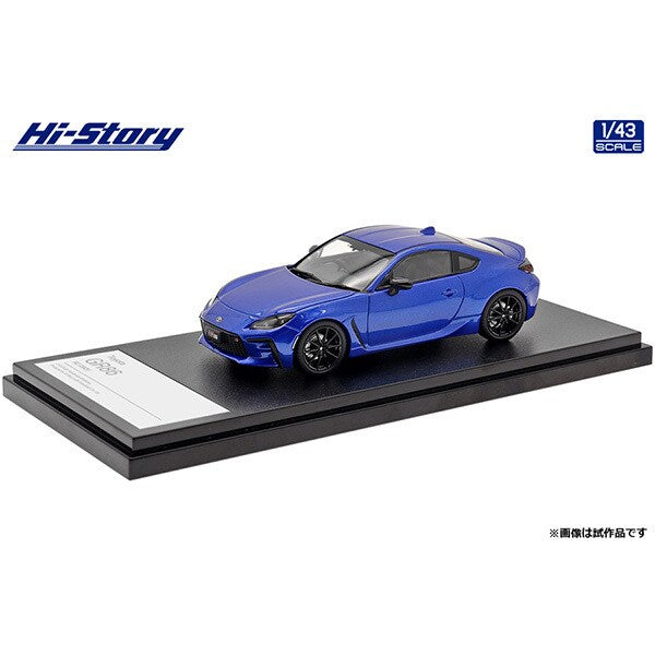 [ Back-order ] Hi-Story HS384SB 1:43 Toyota GR86 RZ 2021 Sapphire Blue Diecast model car
