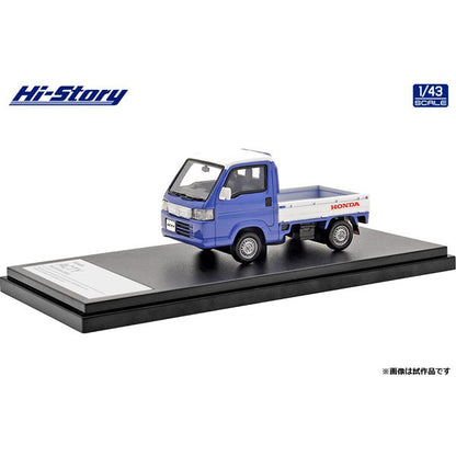 [Back-order] Hi-Story HS365BL 1:43 Honda ACTY TRUCK TOWN SPIRIT COLOR STYLE 2018 Bay Blue x White Resin