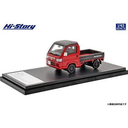 [Back-order] Hi-Story HS365RE 1:43 Honda ACTY TRUCK TOWN SPIRIT COLOR STYLE 2018 Frame Red x Black Resin