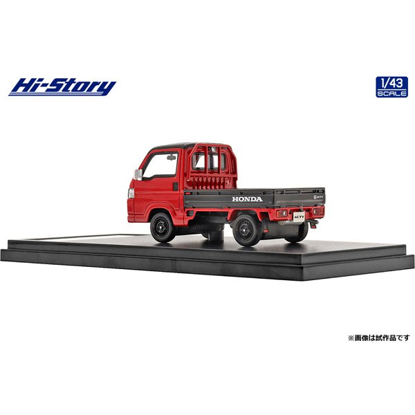 [Back-order] Hi-Story HS365RE 1:43 Honda ACTY TRUCK TOWN SPIRIT COLOR STYLE 2018 Frame Red x Black Resin