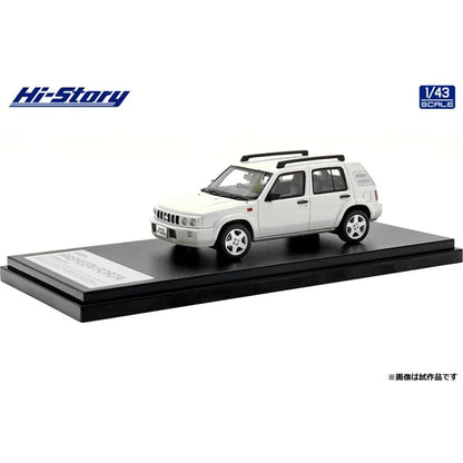 [Back-order] Hi-story HS377WH 1:43 NISSAN RASHEEN FORZA S package 1998 White Resin