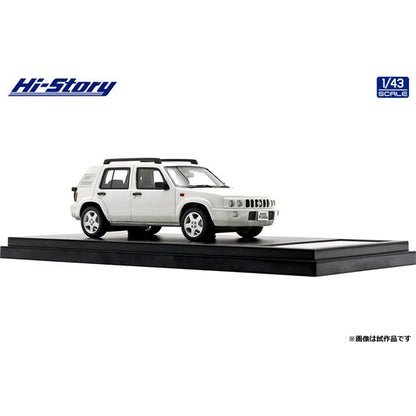 [Back-order] Hi-story HS377WH 1:43 NISSAN RASHEEN FORZA S package 1998 White Resin