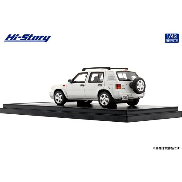 [Back-order] Hi-story HS377WH 1:43 NISSAN RASHEEN FORZA S package 1998 White Resin