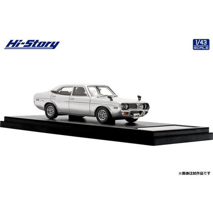 [Back-order] Hi-Story HS371SL 1:43 MAZDA LUCE CUSTOM GR II 1972 Silver Metallic Resin