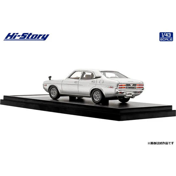 [Back-order] Hi-Story HS371SL 1:43 MAZDA LUCE CUSTOM GR II 1972 Silver Metallic Resin