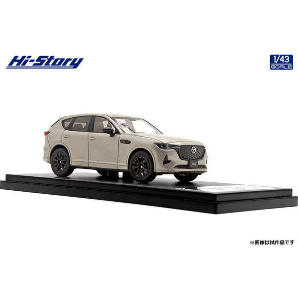 [ Back-order ] Hi-Story HS415PT 1:43 Mazda CX-60 XD-HYBRID Premium Sports 2022
Platinum Quartz Metallic Diecast model car