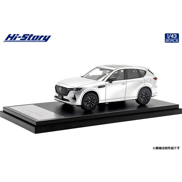 [ Back-order ] Hi-Story HS415SL 1:43 Mazda CX-60 XD-HYBRID Premium Sports 2022
Sonic Silver Metallic Diecast model car