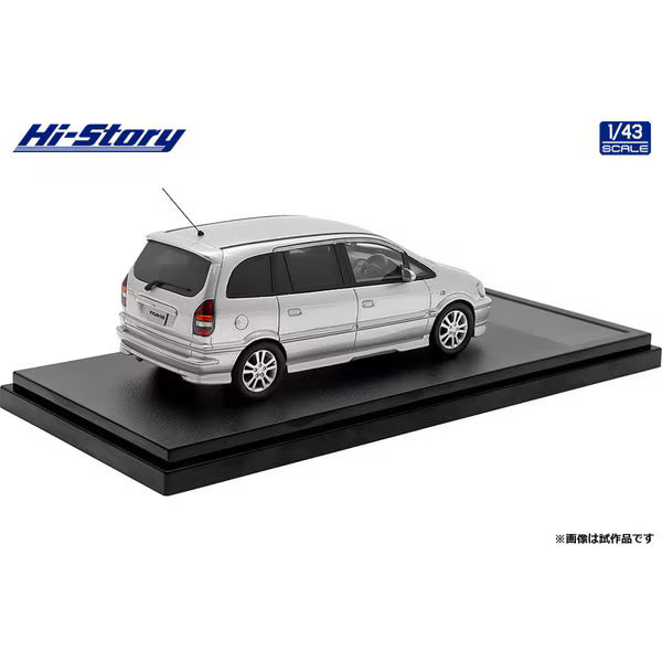 [ Back-order ] Hi-Story HS419SL 1:43 SUBARU TRAVIQ S-package 2001 Star Silver Metallic resin model car