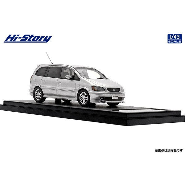 [ Back-order ] Hi-Story HS419SL 1:43 SUBARU TRAVIQ S-package 2001 Star Silver Metallic resin model car