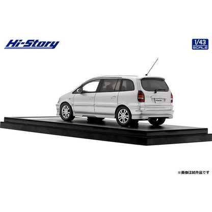 [ Back-order ] Hi-Story HS419SL 1:43 SUBARU TRAVIQ S-package 2001 Star Silver Metallic resin model car