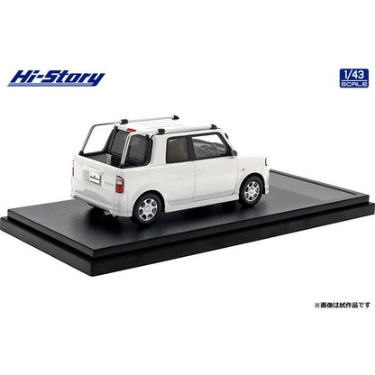 [ Back-order ] Hi-Story HS430WH 1:43 Toyota bB Open Deck 2001 White resin model car