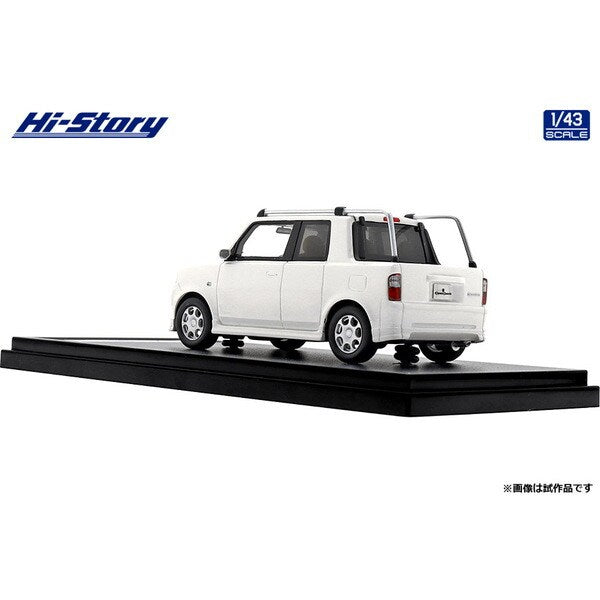 [ Back-order ] Hi-Story HS430WH 1:43 Toyota bB Open Deck 2001 White resin model car