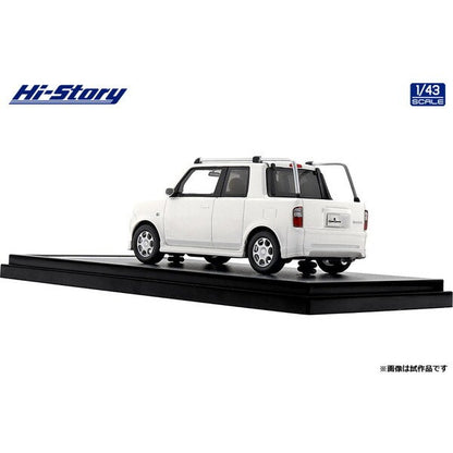 [ Back-order ] Hi-Story HS430WH 1:43 Toyota bB Open Deck 2001 White resin model car