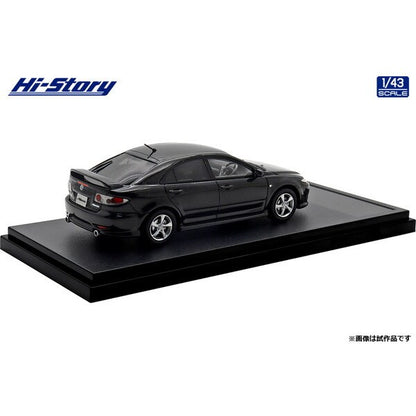 [ Back-order ] Hi-Story HS436BK 1:43 MAZDA ATENZA Sports 23S 2002 Black Mica resin model car