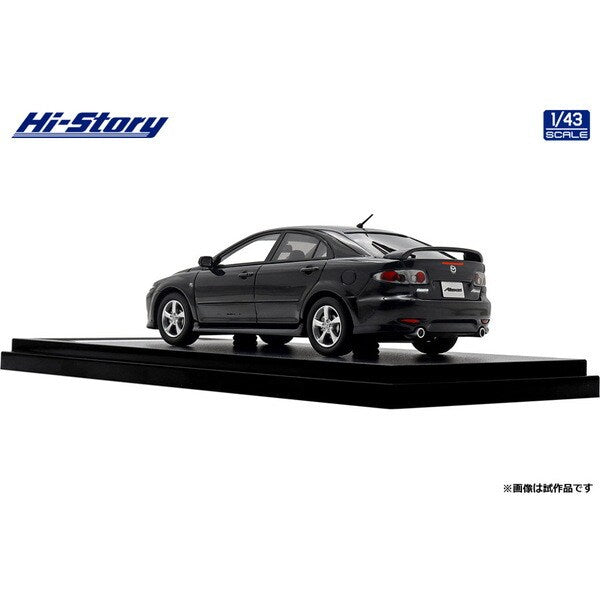 [ Back-order ] Hi-Story HS436BK 1:43 MAZDA ATENZA Sports 23S 2002 Black Mica resin model car