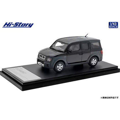 [ Back-order ] Hi-Story HS434BK 1:43 Honda ELEMENT 2003 Nighthawk Black Pearl resin model car