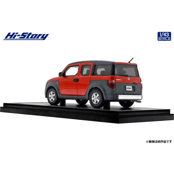 [ Back-order ] Hi-Story HS434OR 1:43 Honda ELEMENT 2003 Sunset Orange Pearl resin model car