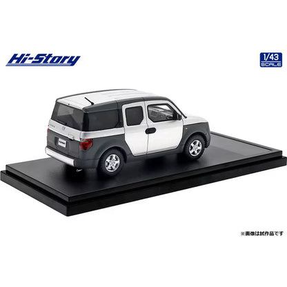 [ Back-order ] Hi-Story HS434SL 1:43 Honda ELEMENT 2003 Satin Silver Metallic resin model car