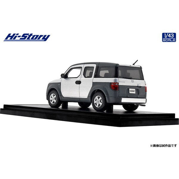 [ Back-order ] Hi-Story HS434SL 1:43 Honda ELEMENT 2003 Satin Silver Metallic resin model car