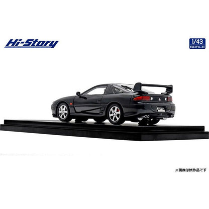 [ Back-order ] Hi-Story HS442BK 1:43 MITSUBISHI GTO TWIN TURBO 1998 Pyrenees Black resin model car