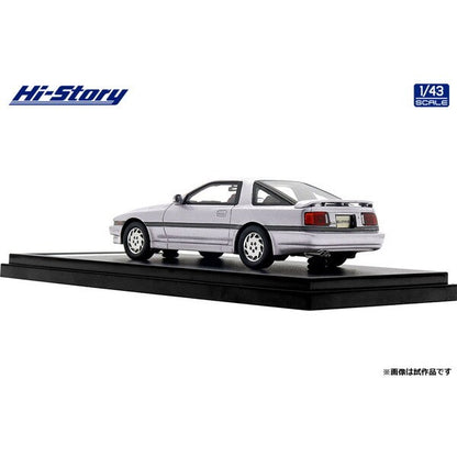 [ Back-order ] Hi-Story HS441SL 1:43 Toyota Supra 3.0GT Turbo Limited 1987 Amethyst Silver Metallic resin model car