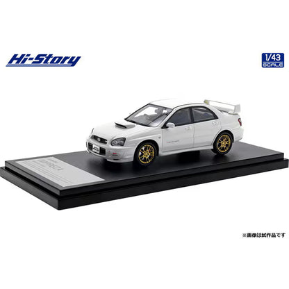 [ Back-order ] Hi-Story HS433WH 1:43 SUBARU IMPREZA WRX STi 2002
Pure White resin model car