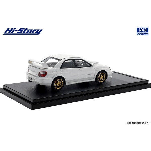 [ Back-order ] Hi-Story HS433WH 1:43 SUBARU IMPREZA WRX STi 2002
Pure White resin model car